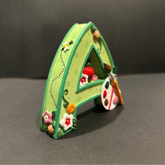 Vintage Mary Engelbreit Letter “A” Stands on its Own About 3” Tall Collectible - Picture 2 of 7